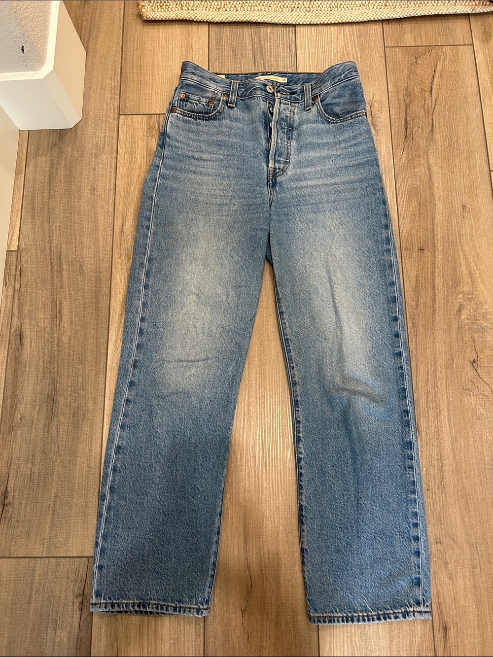 Levi’s High-Rise Straight Leg Jeans